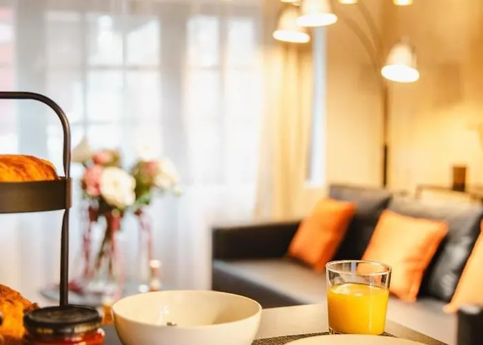 דירה La Casa Corail - Relaxation In The Town Centre קאין